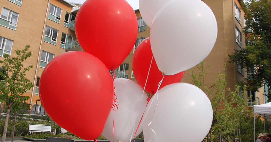 Nyhetsbild, ballonger.