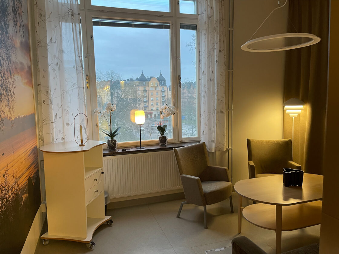 Nyhetsbild, utsikt från ett rum.