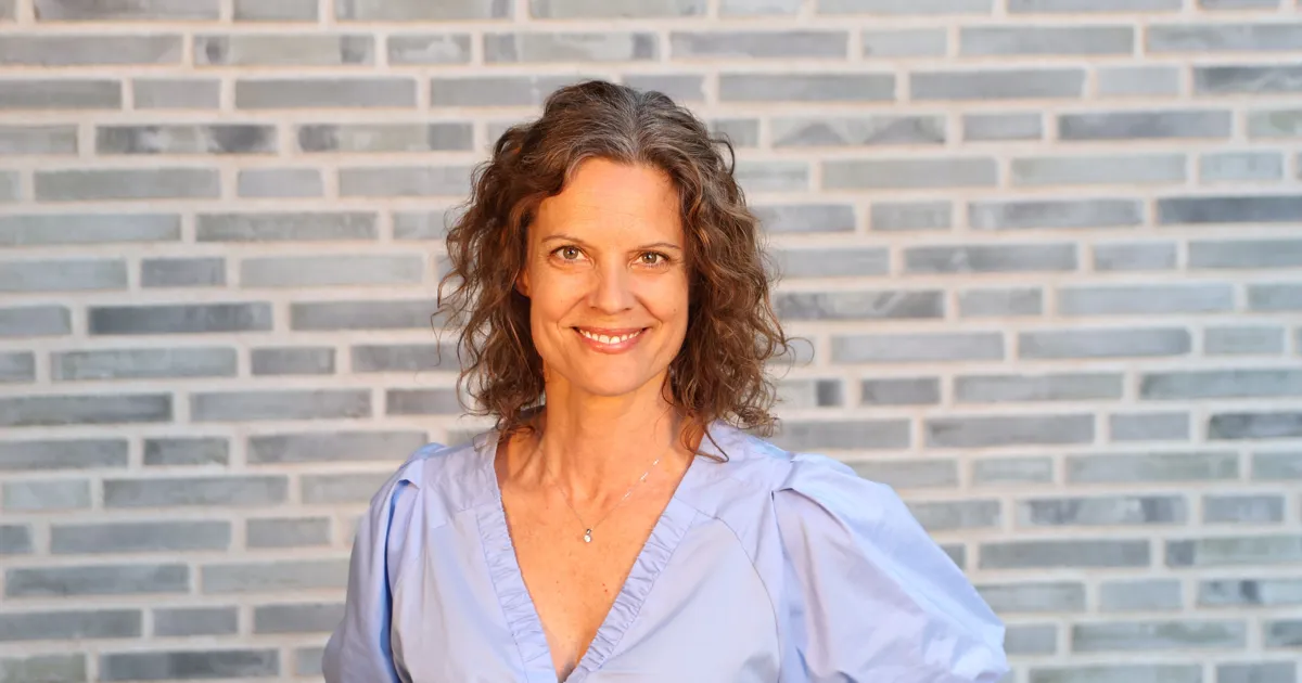 Anna-Karin Bergström, ny verksamhetschef för palliativa vården på Stockholms Sjukhem.