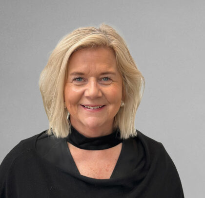 Ewa Svensson, verksamhetschef på äldreboendet Nyckelharpan i Upplands Väsby.