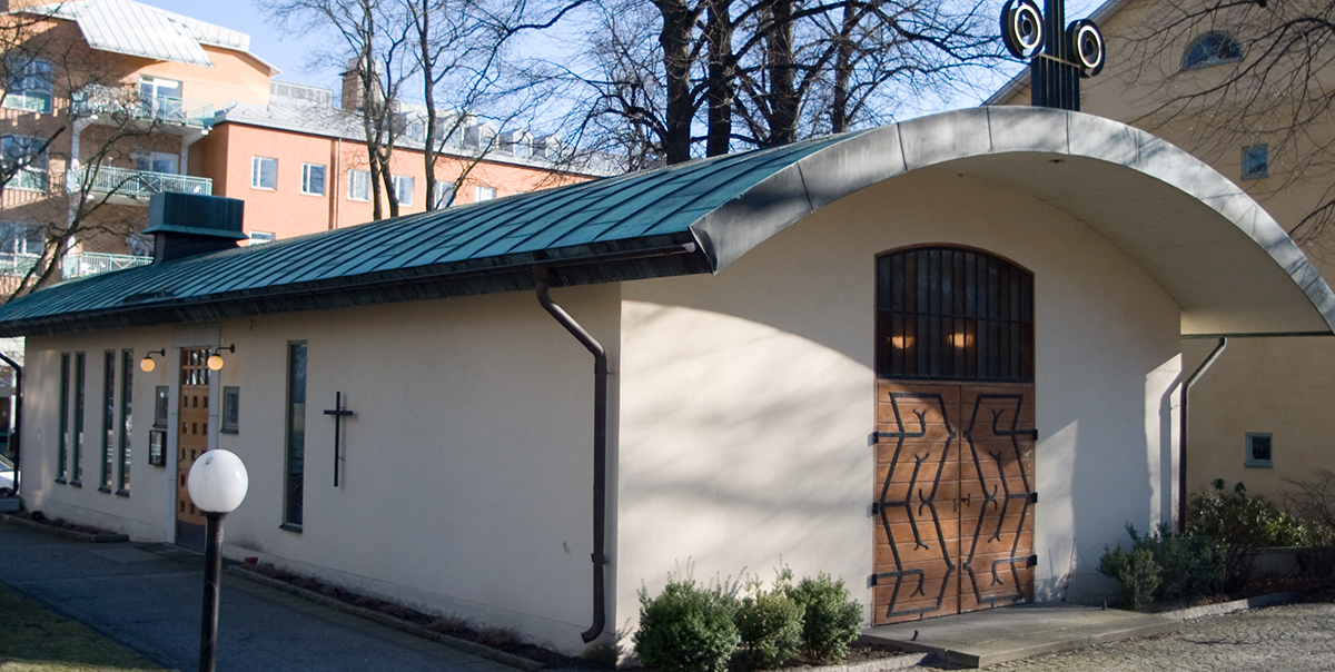 kapellet utanför Stockholm Sjukhem Kungsholmen