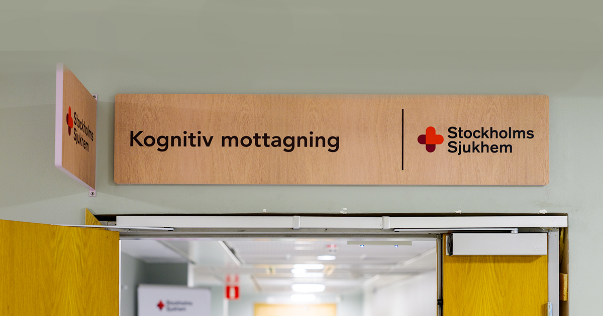 skylt kognitiv mottagning bromma sjukhus
