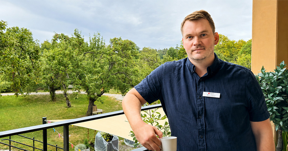 Björn Bodén, verksamhetschef Näsby Slottspark